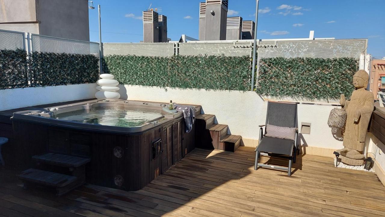 Апартаменты Atico De Lujo Con Jacuzzi Climatizado En Terraza Эльче Экстерьер фото