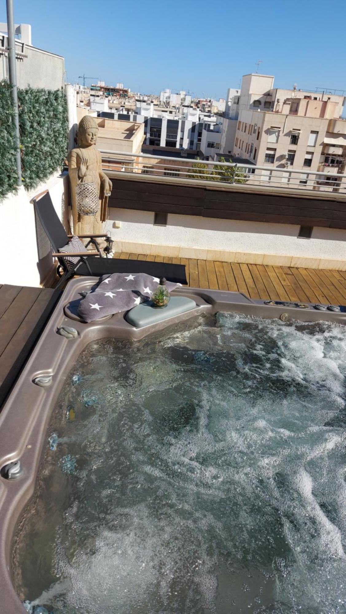 Апартаменты Atico De Lujo Con Jacuzzi Climatizado En Terraza Эльче Экстерьер фото